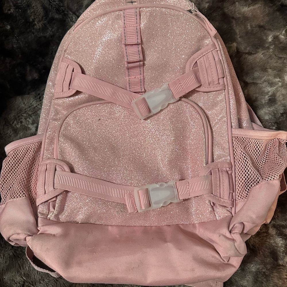 Pink Glitter Backpack